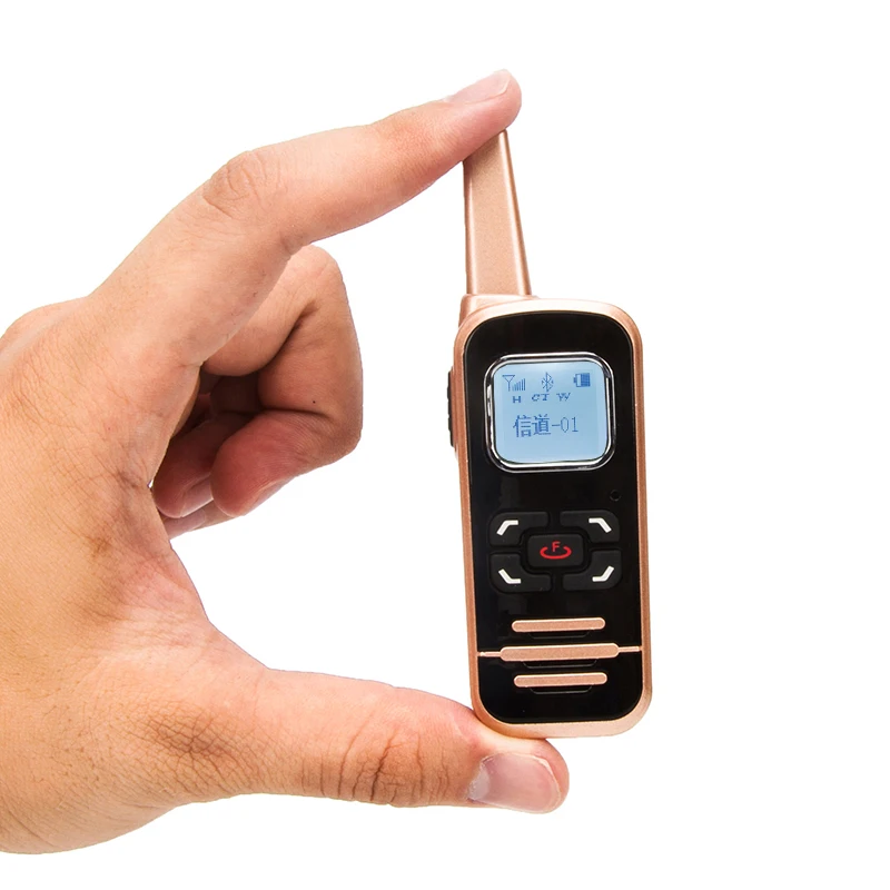 1 шт. T-BL6 ручной иди и болтай Walkie Talkie двухстороннее радио 2 Вт Мощность домофон мини