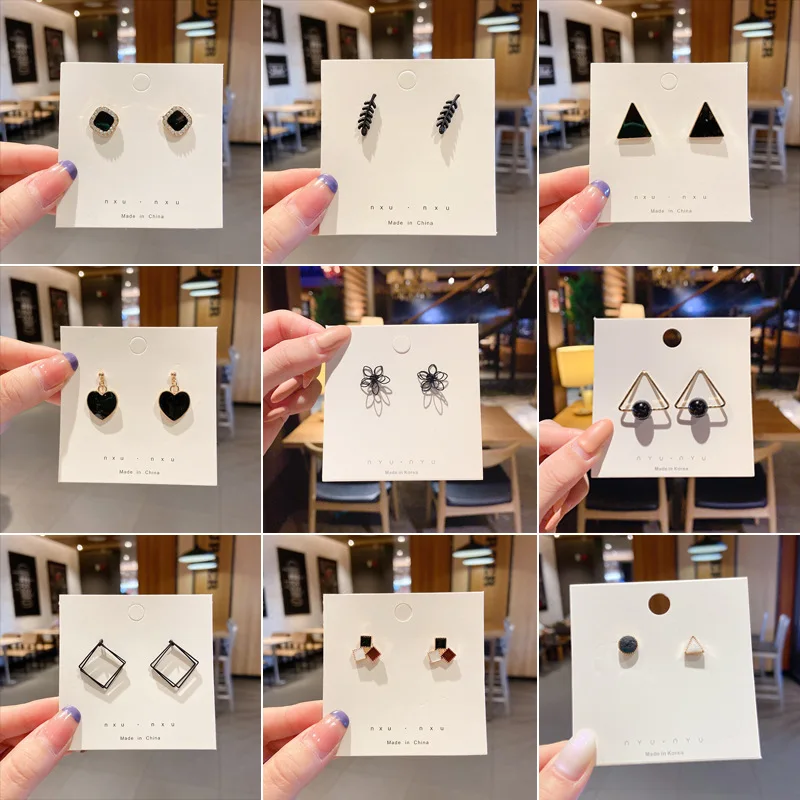 

Fashion Minimalism Small Earrings For Women Popular Simplicity Lovely 2021 New Trend Female Jewelry