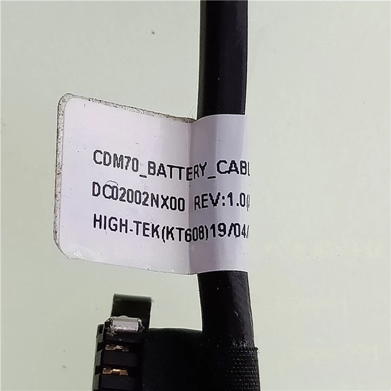 

Battery connection cable for Dell Latitude 5480 5490 5491 5495 E5480 power cord CDM70 0NVKD8 DC02002NX00