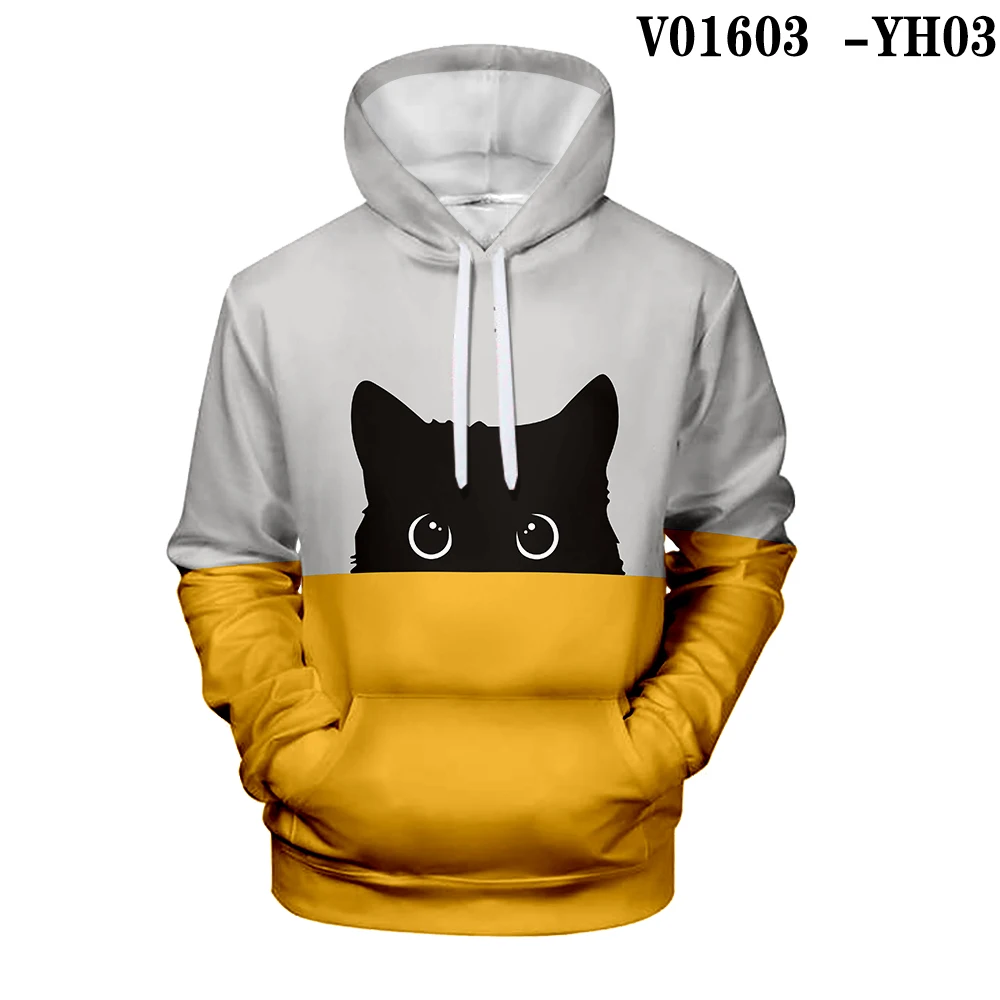 3D Hoodie Необычные вещи 3D принт персонажа Досуг весна осень мужской женский свитер толстовки уличные Харадзюку хип хоп топы - Цвет: 3D Hoodie