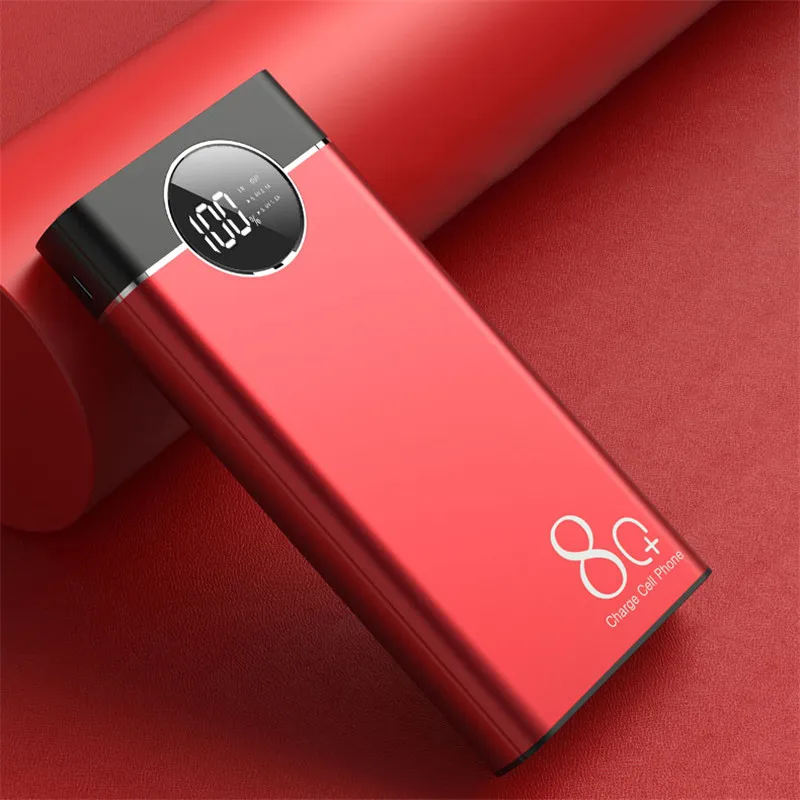 Power Bank 80000mAh Large Capacity Portable Charger Fast Charging Digital Display External Battery for Xiaomi IPhone Samsung