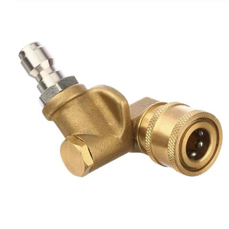 

90 Degree Swivel Joint For High-Pressure Washer Nozzle 3 Gear Adjustment Car Cleaning Maintenance Accessories