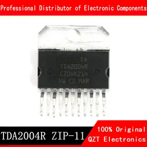 5pcs/lot TDA2004 TDA2004R ZIP-11 Two-channel audio power amplifier IC