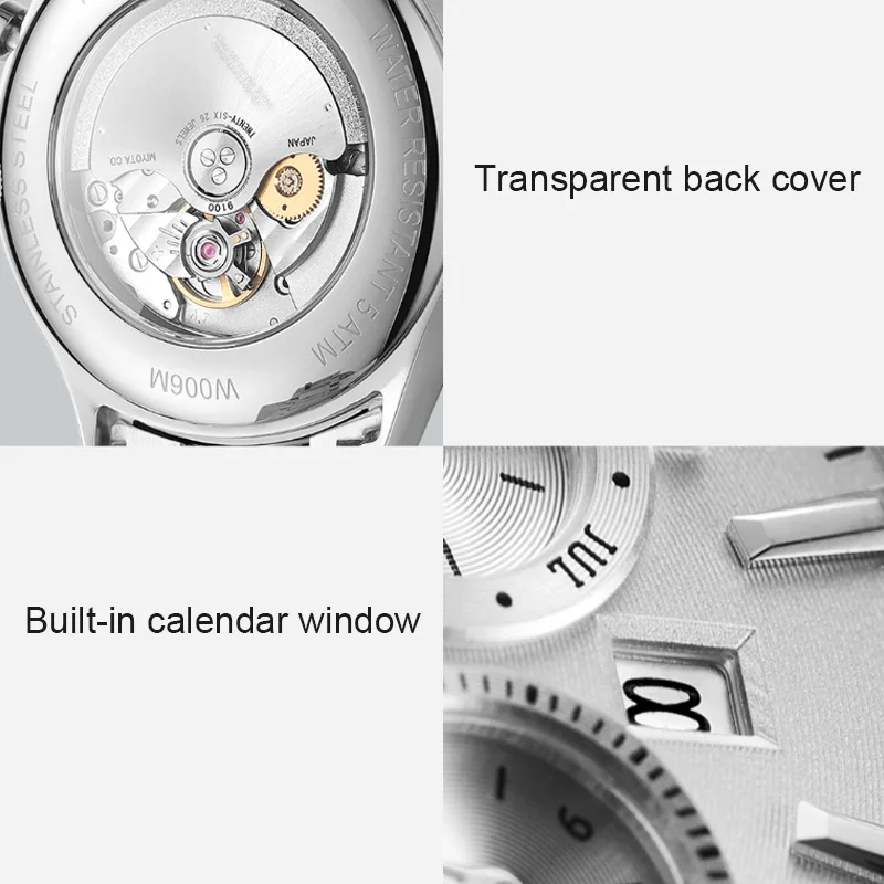 Xiaomi mijia business official original mechanical watch superior quality sapphire crystal imported movement multi-function dial |