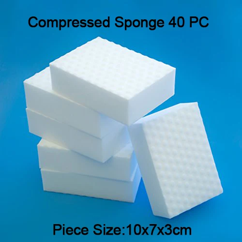 

Сжатые губки для мытья посуды