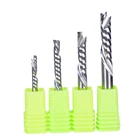 1 шт. 3,175468 мм AAA вверх и вниз резка одна канавка твердосплавная фреза инструмент резцы для сжатия древесины Концевая фреза резцы