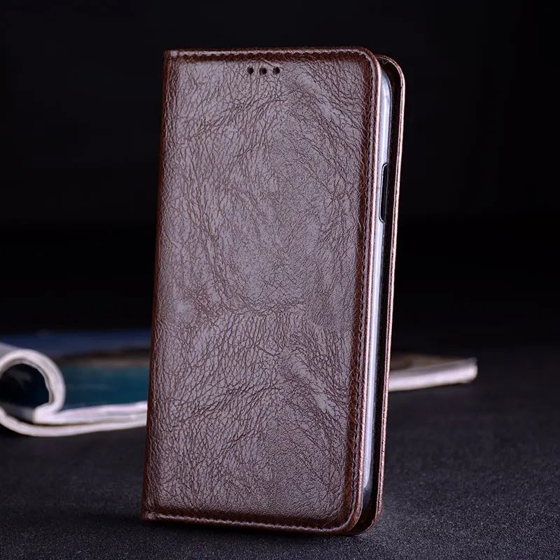Для huawei Y7 2017 чехол Роскошный кожаный флип-чехол с подставкой слот для карт