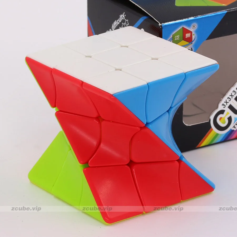 FanXin-rompecabezas Twist Skew Cube 3x3x3, rompecabezas Ziicube de velocidad, educativo profesional, 3x3, Juguetes-2