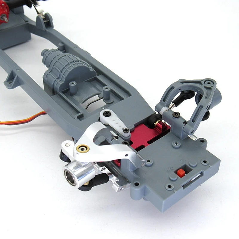 

For WPL D12 1/10 RC Truck Car Upgrade Parts Metal Steering Group Assembly Steering Block Spare Accessories