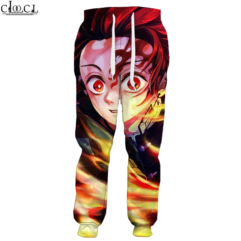 

CLOOCL 2021 Newest Anime Demon Slayer Kimetsu No Yaiba 3D Print Men Women Casual Fashion Trousers Hot Sale Pants Drop Shipping