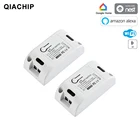 QIACHIP Wi-Fi Беспроводной светильник переключатель RF 433 МГц RF пульт Управление Смарт переменного тока 85-250V беспроводной приемник зарядное устройство Панель для Спальня, галерея, светильник s лампы