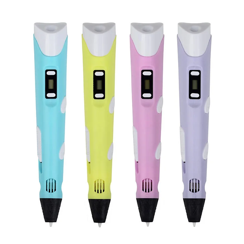 

3D Pen DIY 3D Printer Pen Drawing Pens 3d Printing Best For Kids With ABS Filament 1.75mm Christmas Birthday Gift LJ-01
