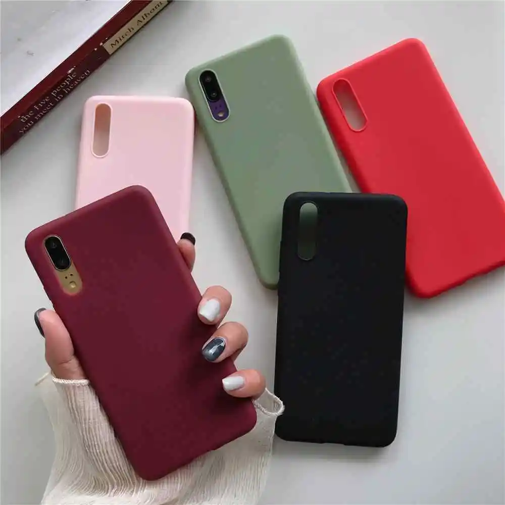 

Matte Case For Samsung Galaxy A50 A50S A30S A20 A30 J7 J2 Pro Prime Candy Soft Cover Cases