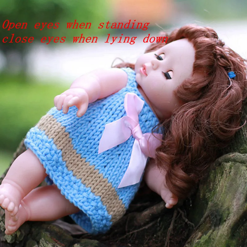 30 см детские куклы игрушки для девочек сопровождающая спящей кукла красивая по