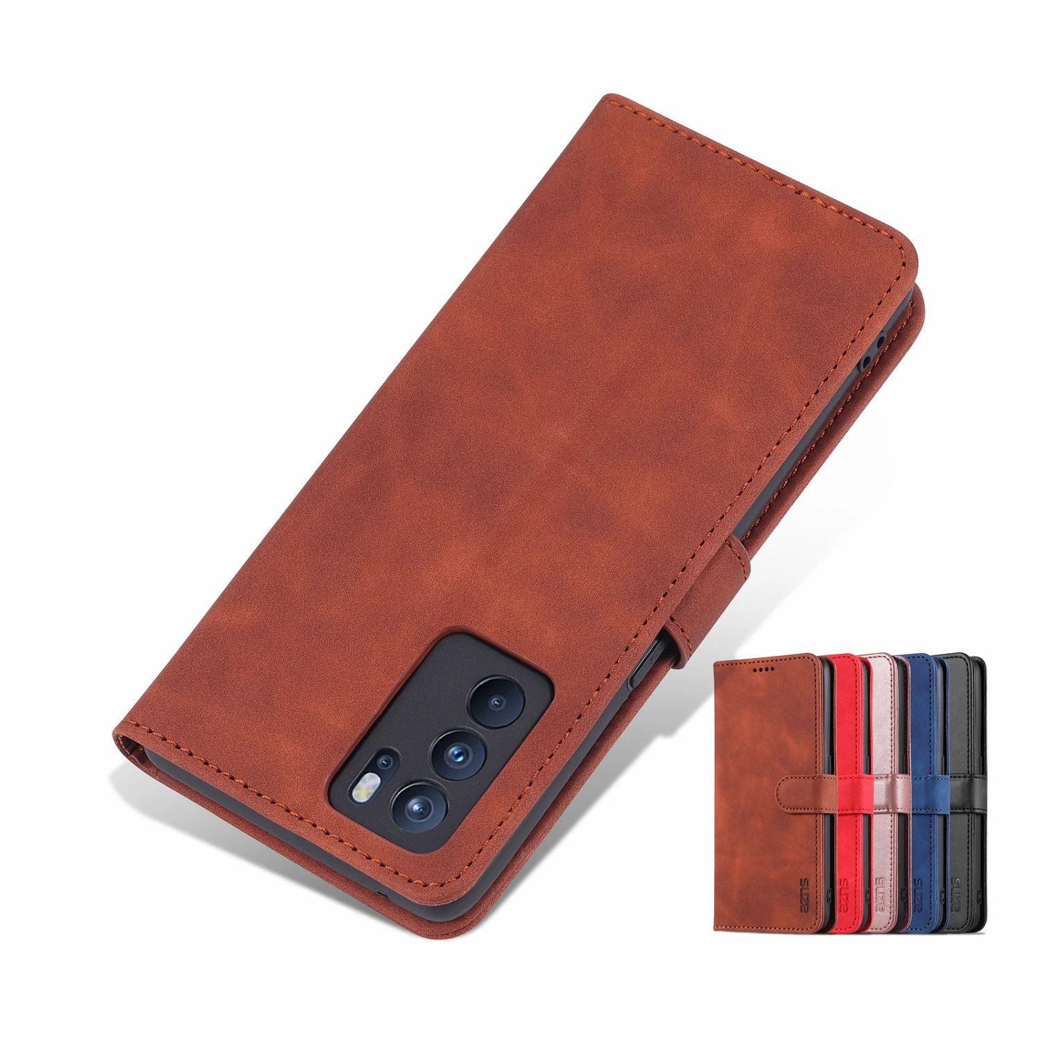 Флип-чехол для OPPO Reno 6 телефон с чипом MediaTek версии 43 дюйма защитный чехол-кобура