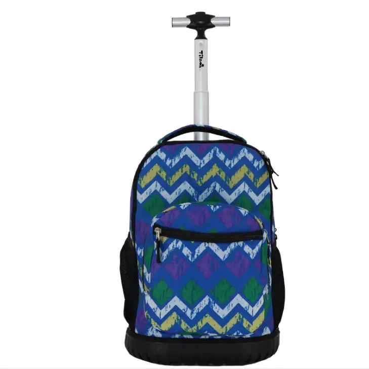 2019 новая Студенческая сумка чемодан на колесиках рюкзак Начальная школа