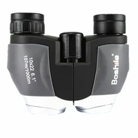 fmc multilayer green film binoculars telescope mini hunting tourism spotting scope portable pocket low light level night vision