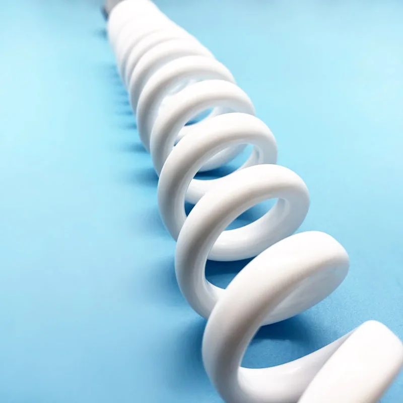 Шланг для биде WASOURLF гибкий шланг душа 1/2 пластиковый белый растягивается до 1 м