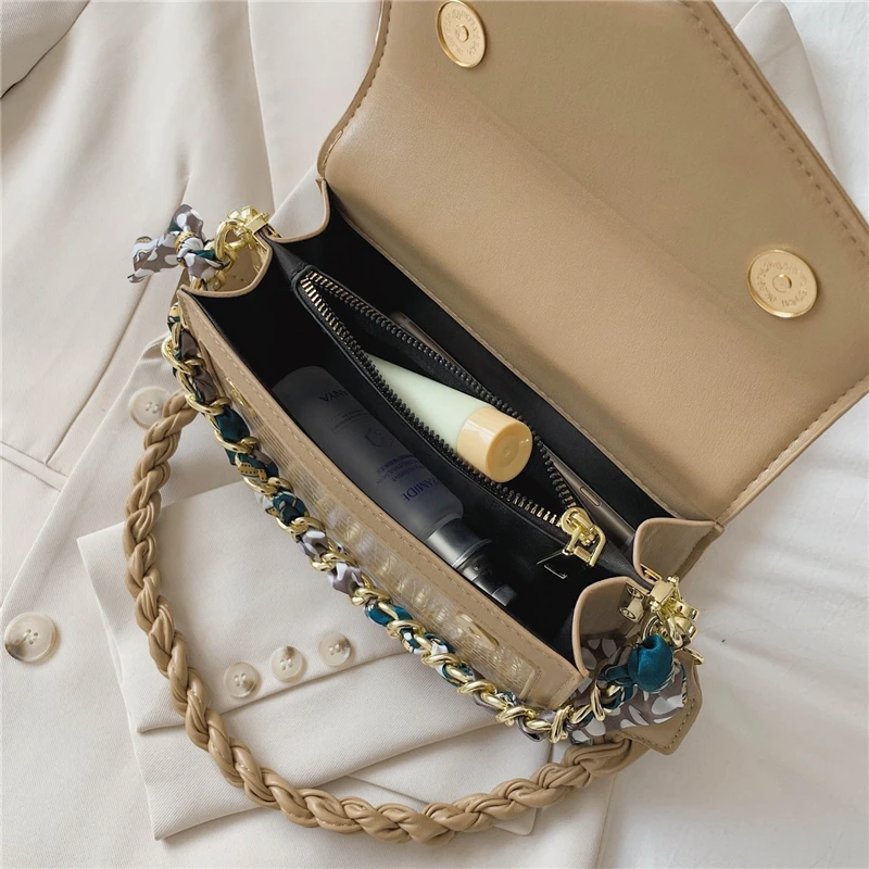 

Unique Design Patchwork Canvas Basket Bags With Long Handle Luxury Brand Large Capacity Shoulder Bags High Quality Tote Bag 2021