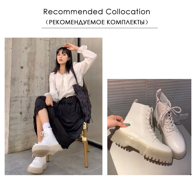 

2020 Women Ankle Boots Fashion Platform Warm Winter Shoes Woman Thick Bottom Office Lady Casual Daily Footwear