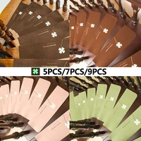 5pcs7pcs9pcs luminous anti slip self adhesive staircase treads mats floor stepping pad protection stair carpet 55x22x4 5cm