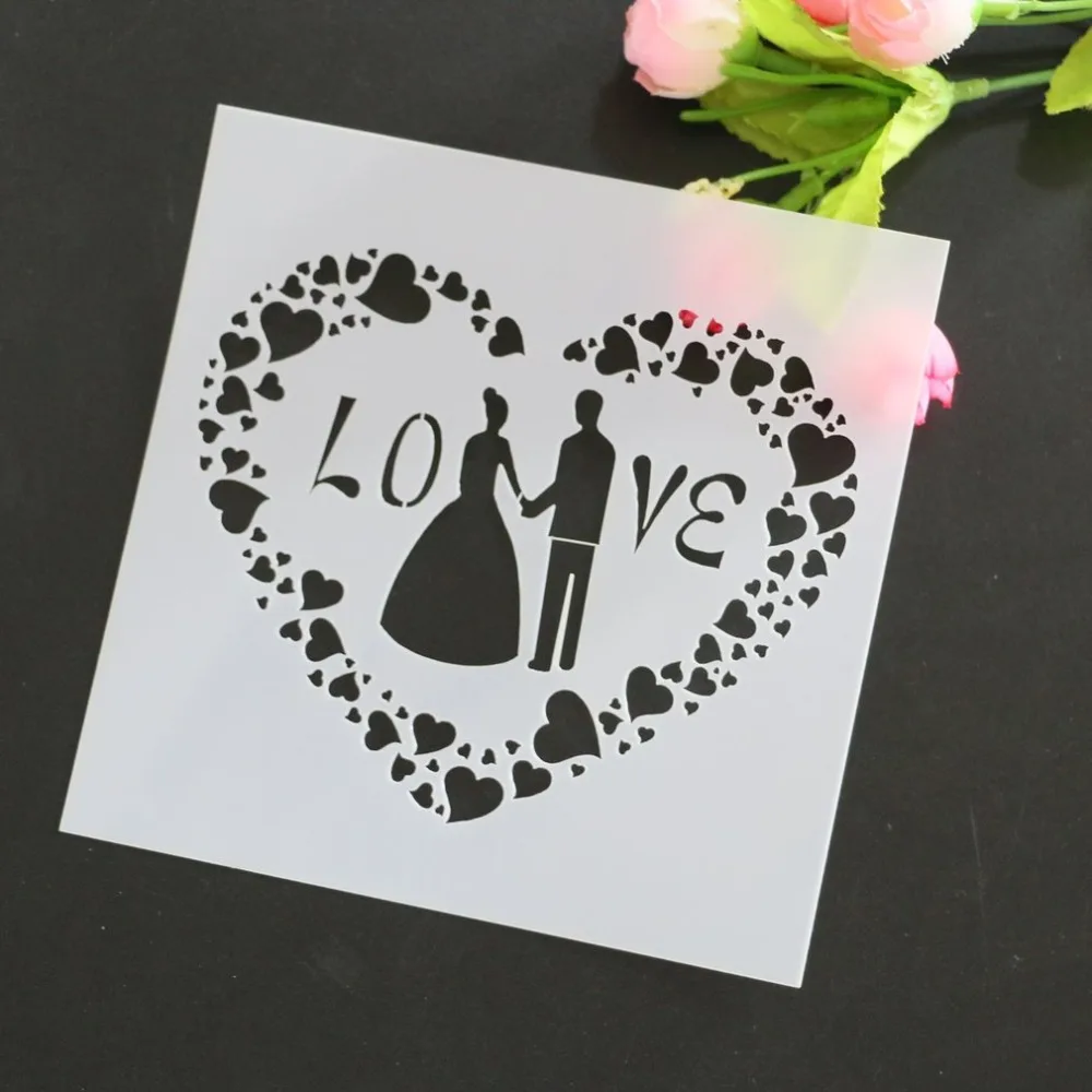 Пластиковые трафареты для торта портативная модель форма на день рождения