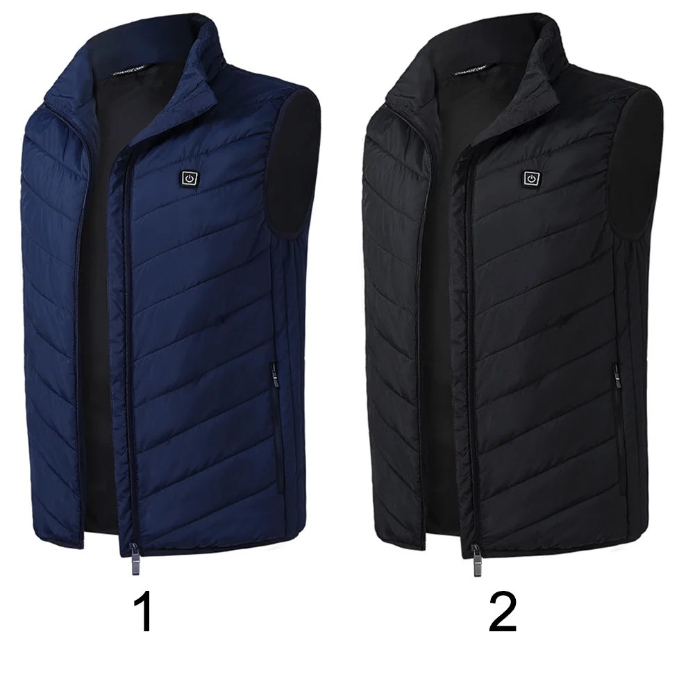 

Vest Waistcoat Thermal Clothing Warm Men Women Constant Temperature Coat Carbon Fiber Electric Heating Winter Outdoor USB Charge