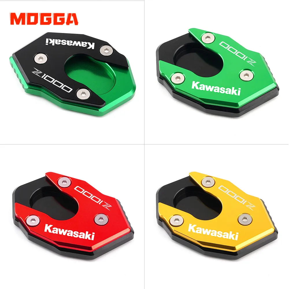 

Motorcycle Side Stand Pad Plate Extension Kickstand Enlarger For KAWASAKI Z1000 Z1000SX SX 2011-2020 Z1000R 2017 2018 2019 2020