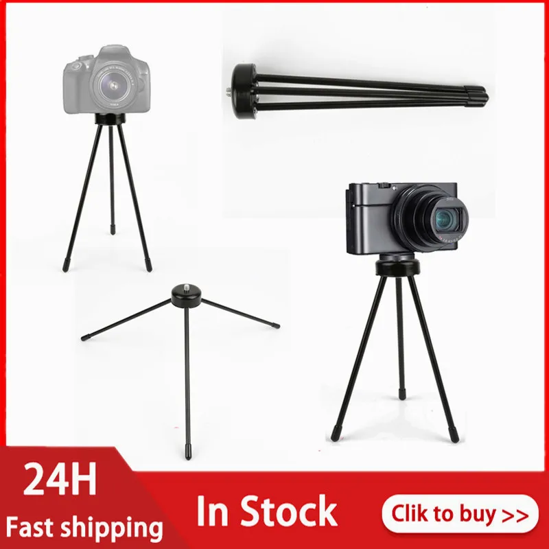 

Simple Mini Tripod Selfie Stick Desktop Mini Stand Table Stand Mobile Phone Stand SLR Sports Camera Selfie Stick Monopod Bracket