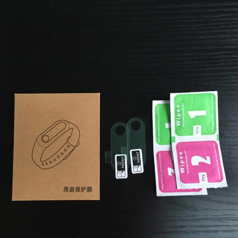 1/2/3/4/5 шт. Защита экрана для Xiaomi Mi band 3 закаленная гидравлическая пленка против