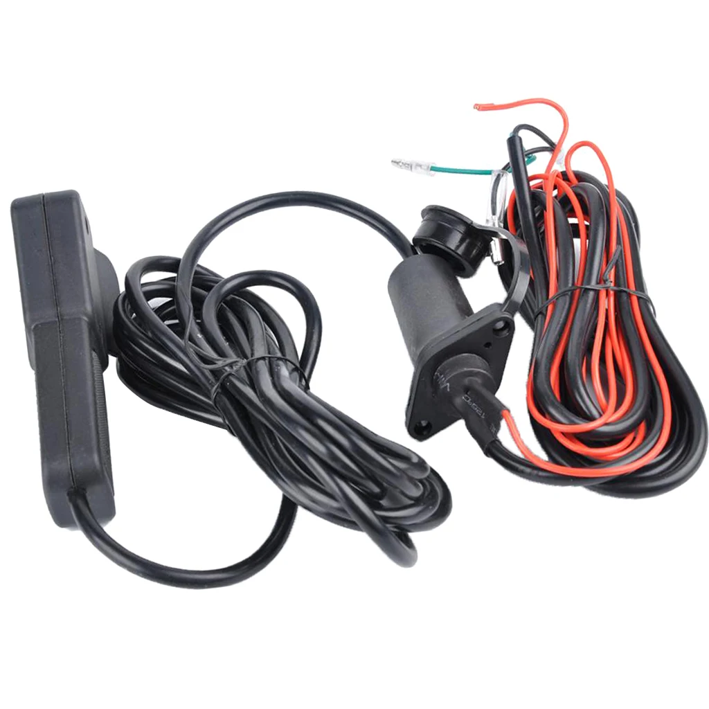 

3.04m/9.84ft ATV/UTV Winch Switch Handlebar Control Line System Kit