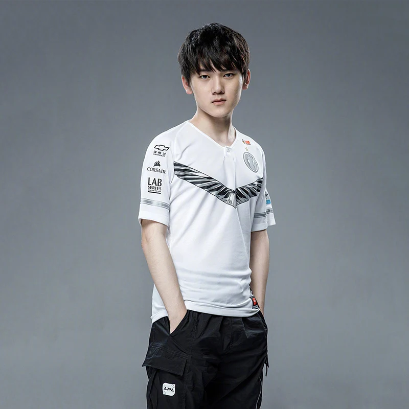 2019 S9 LPL команда IG Футболка мужская жаккардовая футболка китайская Invictus игровая