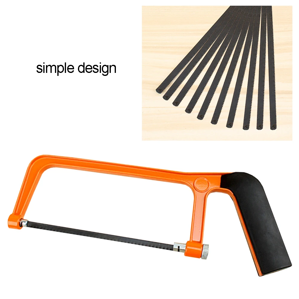 

Multi-function mini hacksaw is suitable for metal processing aluminium alloy frame saw for Children 2 Saw Blade Included 1Pc