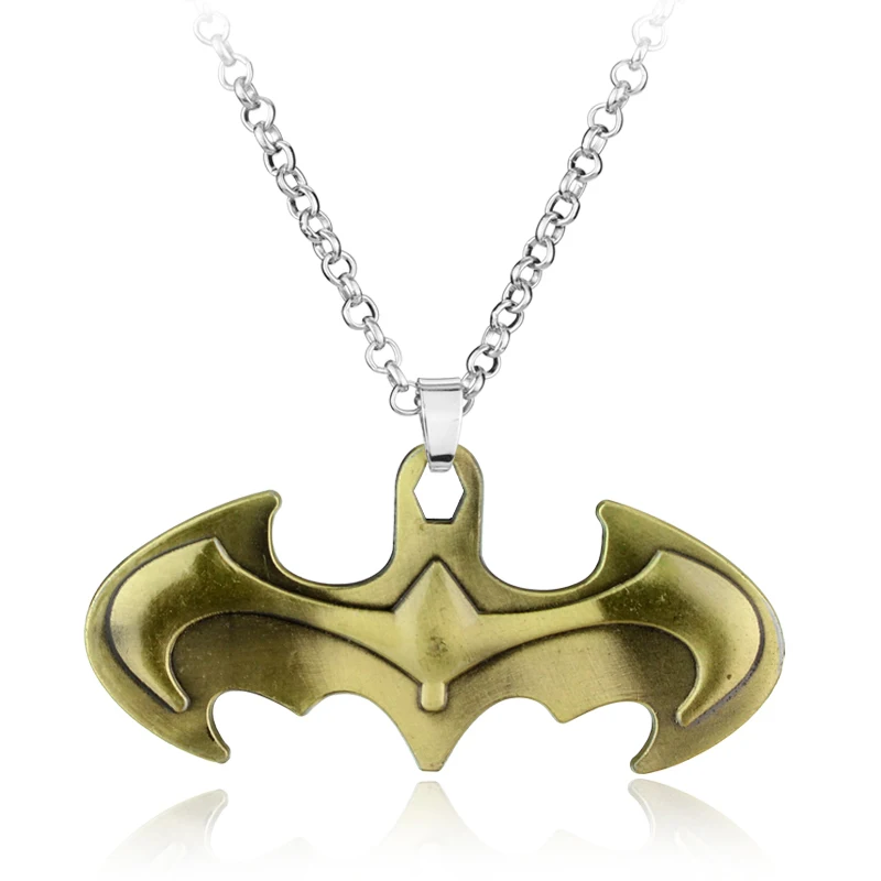 bronze DC Comics мститель Фильм Супермен брелок с Бэтменом брелок Porte clef брелок подарок для мужчин и женщин Сувенирный брелок для ключей - Цвет: bronze