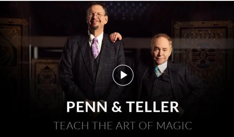 

Penn & Teller Teach The Art Of Magic- MAGIC TRICKS