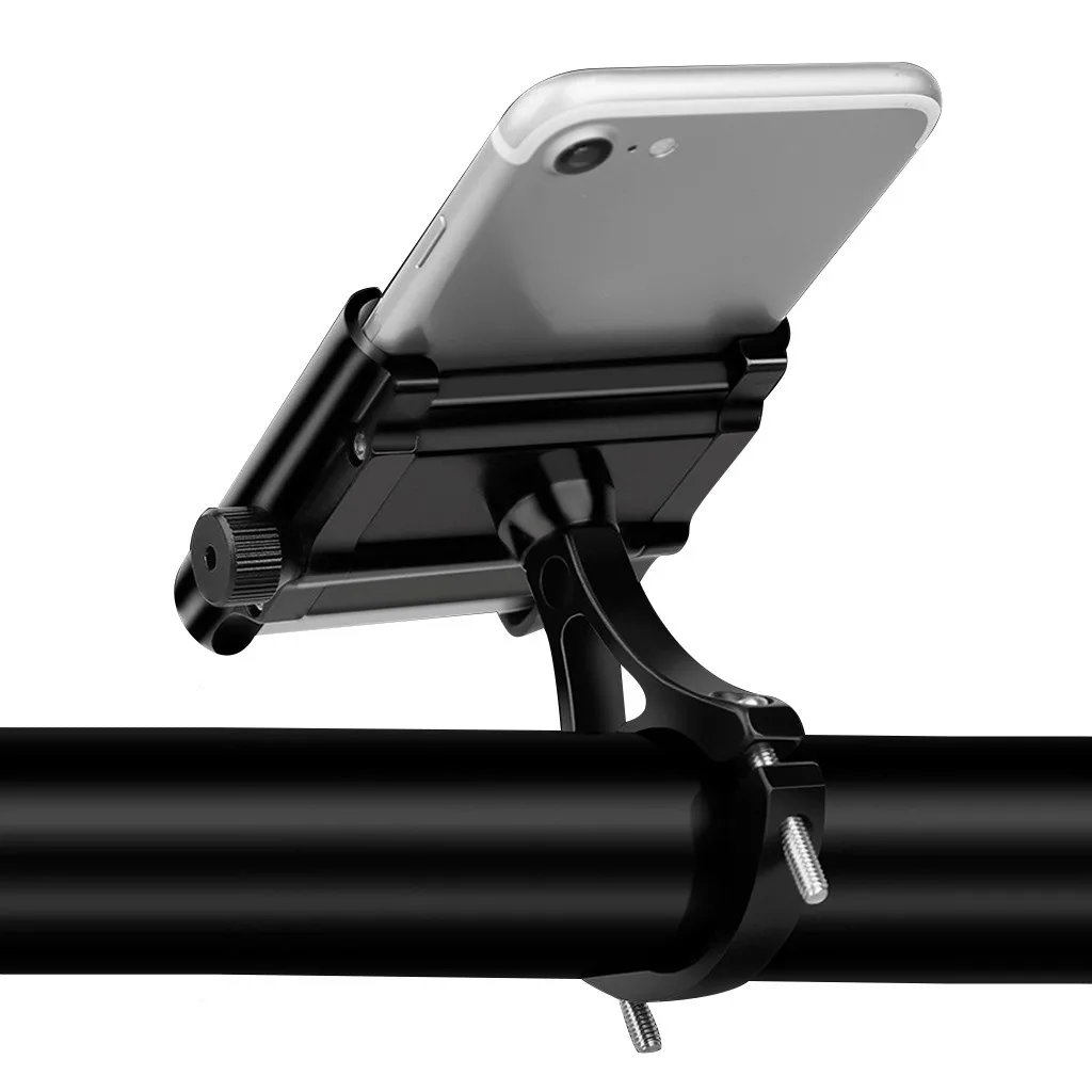 Bicycle Phone Mount Aluminum Bike Holder With 360° Rotation Adjustable Soporte Brompton велотовары New | Спорт и