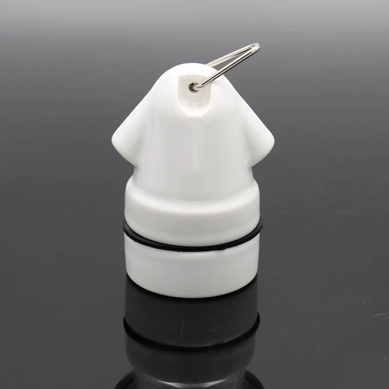 Керамический держатель лампы E27 с двусторонним входом для праздничных подвесных