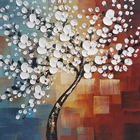 diy 5d diamond painting flower diamond embroidery tree abstract cross stitch full roundsquare drill resin home decor art gift