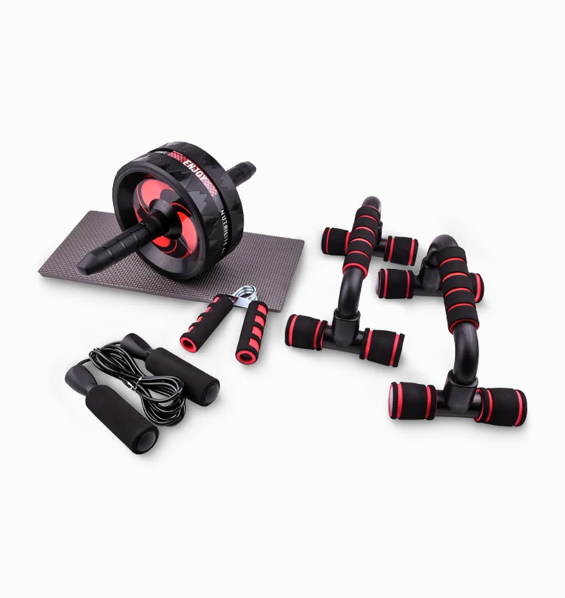 Тренажер для тренировок 6 шт./компл. тренажер живота колесо отжиманий подставка