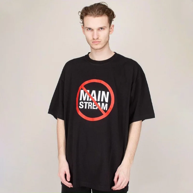 

VETEMENTS 1:1 T-Shirt Men Streetwear Hip Hop T-shirt Unisex Oversize Top Tees Cotton Letter Brand T-shirt