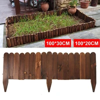 2030cm log roll border as easy plug in fence jardin garden decoration outdoor
