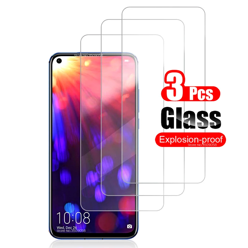 

Защитное стекло для экрана honor view 20 pro 10 9 10x lite светильник 30 10i 20s 30s, 3 шт.