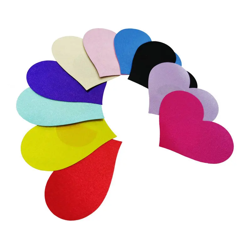 Новинка 1 пара (2 шт.) накладки на соски с большим сердечком клейкие не