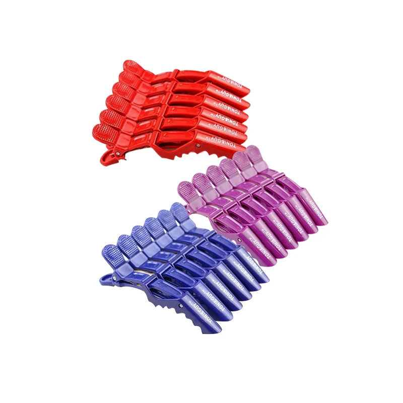 6 шт./лот зажим для волос женская заколка парикмахерской аксессуары 4 цвета набор