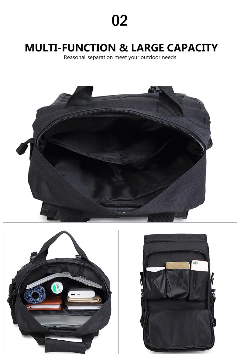 Спортивная сумка Mochila Militar, камуфляжные армейские мужские рюкзаки, тактические рюкзаки, уличный рюкзак для путешествий, bolso tactica XA997WD