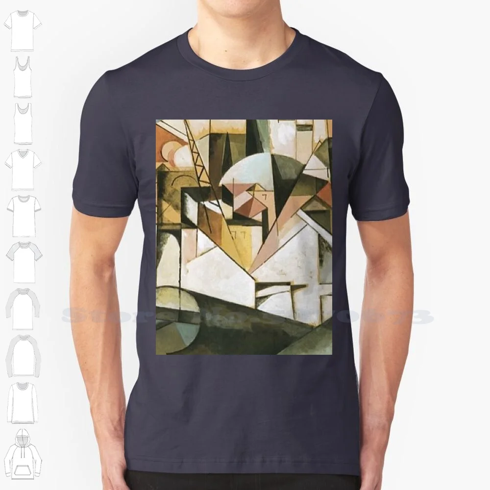 

Альберт глиниз-пейзаж (модель кубизма), забавная женская футболка под заказ, кубизм, Пабло Пикассо, Джордж, брак, перспектива