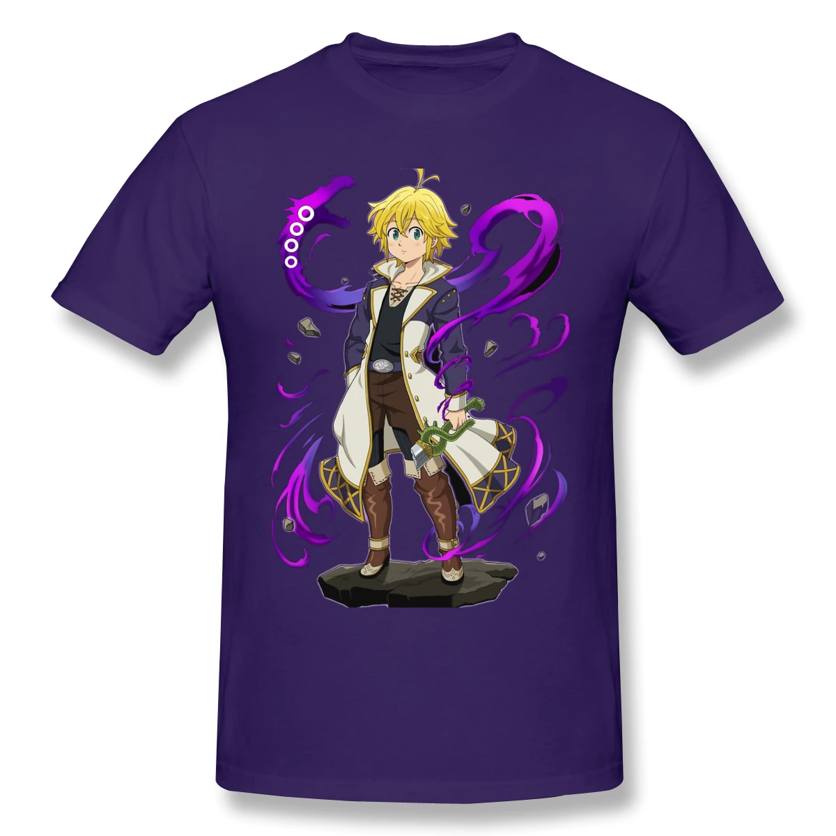 Новая летняя футболка Meliodas с принтом &quotгрех дракона греха&quot|Мужские футболки| |