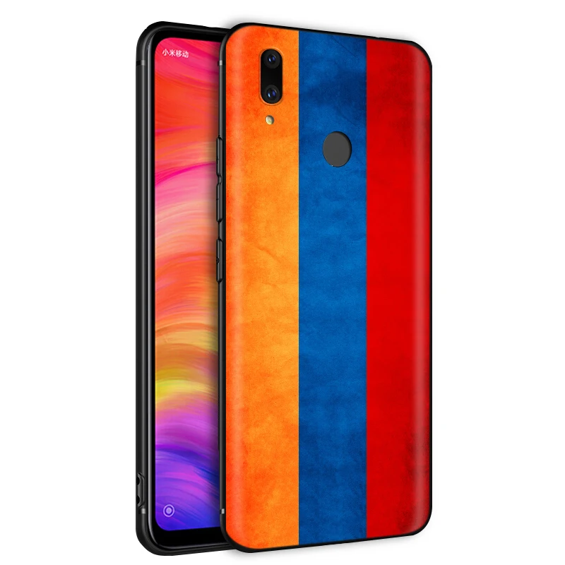 Мягкий ТПУ чехол YIMAOC Armenians Flag для Xiaomi Redmi mi Note MAX 3 6 6A 7 mi6 mi8 9 se a1 a2 Pro Lite go pocophone f1 |