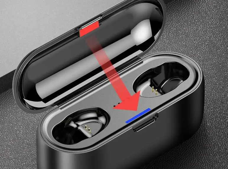 Фото Amoi Q32 TWS беспроводные наушники Bluetooth 5 0 8D стерео гарнитура с 3500 мАч зарядная Amoi Q32 TWS беспроводные наушники Bluetooth 5 0 8D стерео гарнитура с 3500 мАч зарядная