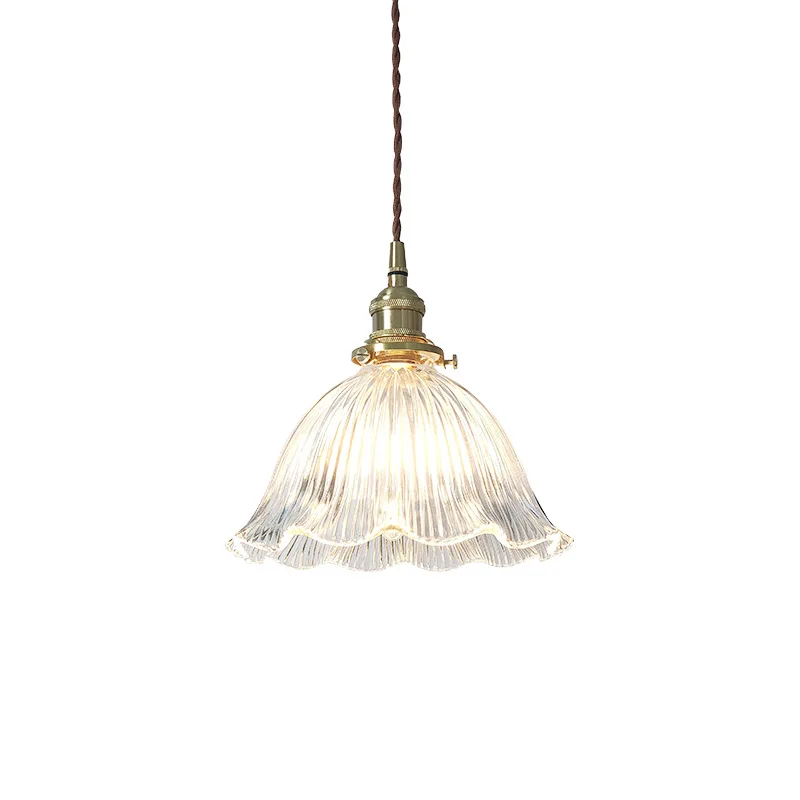 Европейский латунь люстра Обеденная Гостиная Кофе бар прикроватные Спальня Nordic